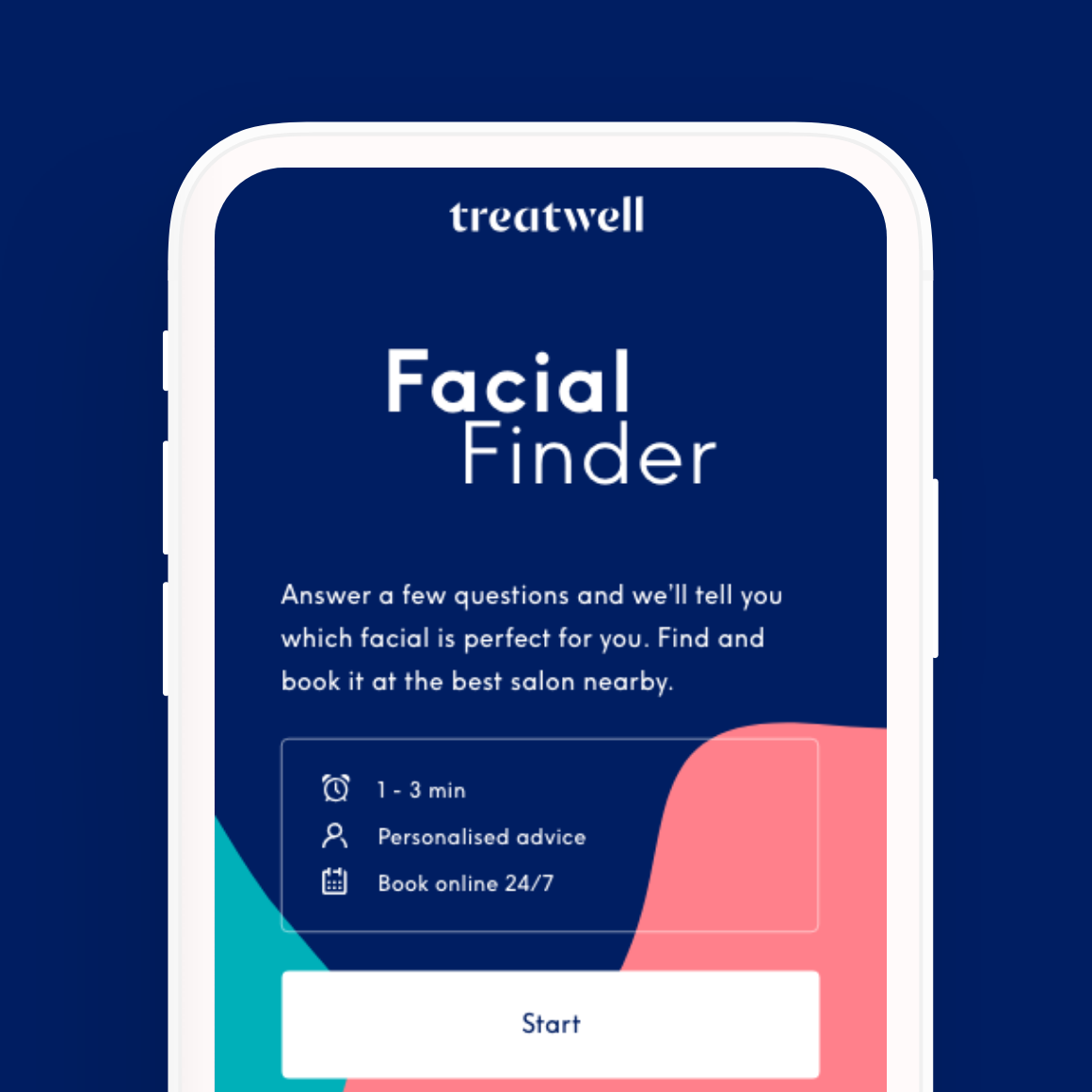 Facial Finder startscreen